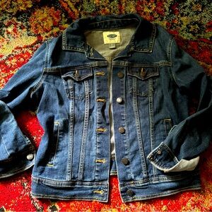 Gap small cropped jean jacket